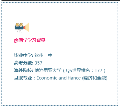 廖同學(xué)學(xué)習(xí)背景